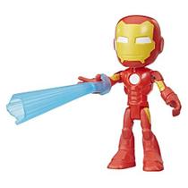 Marvel Spidey e seus incríveis amigos Homem de Ferro Action Figure Toy, pré-escolar Super Hero Action Figure com acessório, crianças de 3 anos ou mais