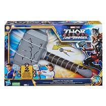 Marvel Studios Avengers Thor Love and Thunder Mighty FX Mjolnir Martelo Eletrônico - F3359 - Hasbro