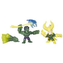 Marvel Super Hero Mashers Micro Hulk vs. Loki 2-Pack