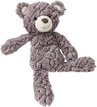 Mary Meyer Putty Bear Pequeno Urso de Pelúcia Brinquedo Macio, Cinza