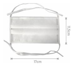 Masc Descar Tnt Dupla 30 Pecas Lavavel De Tiras Kit Unic Uni Masc Descar Tnt Dupla 30 Pecas Lavavel De Tiras Kit Unic Uni