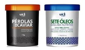 Másc. Pérola De Caviar 1kg + masc. Sete Óleos 1kg - Widi Care