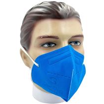 Máscar Respirador PFF2 Sem Válvula Azul SUPER SAFETY CA 44241 Máscar Respirador PFF2 Sem Válvula Azul SUPER SAFETY CA 44241