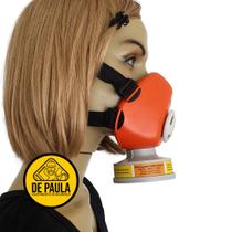Máscara 1/4 facial com filtro vo/ga plastcor