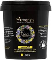 Mascara 2 em 1 cachos naturais 450g (crespos e crespíssimos) arvensis