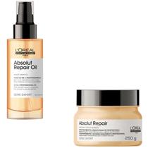 Máscara 250Ml E Óleo 90Ml Loreal Absolut Repair