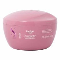 Máscara Alfaparf Moisture Nutritive Semi Di Lino 200ml Nutrição Hidratação Brilho e Proteção Diário
