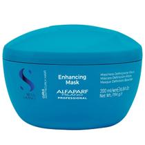 Máscara Alfaparf Semi Di Lino Curls Low 200ml hidrata nutre define cachos ondulados macios e controlados
