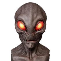 Máscara Alien Hood, Halloween, cosplay, látex, traje suspenso