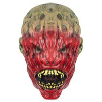 Máscara Alien Monster Resin, rosto inteiro, vermelho vívido, Halloween Máscara Alien Monster Resin, rosto inteiro, vermelho vívido, Halloween