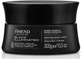 Máscara amend realce da cor black
