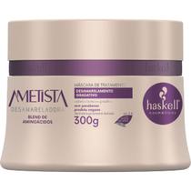 Máscara Ametista Matizadora 300gr Haskell Hidratação e Matização Gradual para Cabelos Loiros e Grisalhos