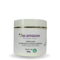 Máscara Andiroba e Macadâmia 500 g - Top Amazon Cosméticos Máscara Andiroba e Macadâmia 500 g - Top Amazon Cosméticos