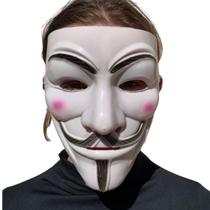 Máscara Anonymous V de Vingança Halloween Carnaval Fantasia Teatro Terror Assustador Dia das Bruxas Zumbi Cosplay Horror