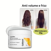 Máscara Antifrizz/Efeito Liso Cicatriliso 30g Gaboni Professional