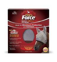 Máscara antimoscas para cavalo Manna Pro Pro-Force com orelhas e refletor UV Máscara antimoscas para cavalo Manna Pro Pro-Force com orelhas e refletor UV
