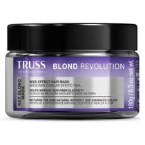 Máscara Antioxidante Blond Revolution 180g Truss mantém loiro radiante previne desbotamento e hidrata fios Máscara Antioxidante Blond Revolution 180g Truss mantém loiro radiante previne desbotamento e hidrata fios