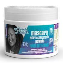Máscara Antiressecamento Potente Power Buttermask 400g Soul Power para Cabelos Crespos 4ABC+