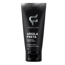 Máscara Argila Preta Limpeza Facial Remove Cravos Fashion Máscara Argila Preta Limpeza Facial Remove Cravos Fashion