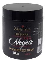 Mascara ativador de tons escuros lama negra para cabelos pretos 500g