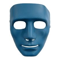 Máscara Azul Sem Face para Fantasias - Extra Festas