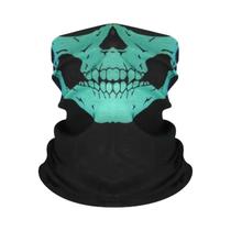 Máscara Balaclava Masculina Com Estampa De Caveira, Respirável E À Prova De Vento, Para Ciclismo,