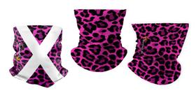 Mascara Bandana com Micros Furos Estampa Pesca