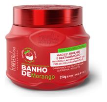 Máscara Banho De Verniz Morango Forever Liss 250g Máscara Banho De Verniz Morango Forever Liss 250g