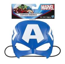 Máscara Básica Marvel Vingadores Capitão América B1802 - Hasbro (27650) Máscara Básica Marvel Vingadores Capitão América B1802 - Hasbro (27650)