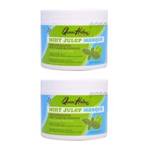 Máscara Beauty Queen Helene Mint Julep 354 ml (pacote com 2) Máscara Beauty Queen Helene Mint Julep 354 ml (pacote com 2)