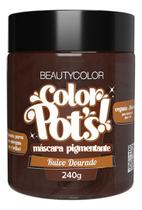 Máscara Beautycolor Color Pots Ruivo Dourado 240g Máscara Beautycolor Color Pots Ruivo Dourado 240g