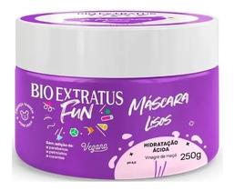 Máscara Bio Extratus Fun Cabelos Lisos Hidratação Ácida 250g