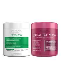 Máscara Biomask 500g + Equalize Mask Antiemborrachamento 500g