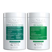 Máscara Biomask Ultra Hidratante 1kg + Botox Blend Repair 1kg