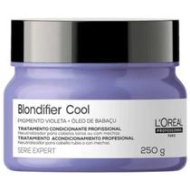 Máscara Blondifier Cool Série Expert 250g LOréal Neutraliza Amarelados e Dá Brilho aos Loiros