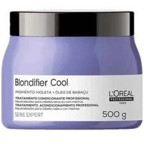 Máscara Blondifier Cool Série Expert 500g LOréal Neutraliza Amarelados e Dá Brilho aos Loiros