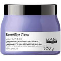 Máscara Blondifier Gloss Série Expert 500g LOréal Nutrição Brilho e Restauração para Cabelos Loiros