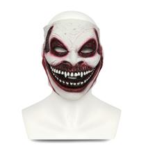 Máscara Bloody Zombie Clown Latex Horror Half Face Scary