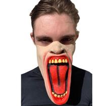 Máscara Bocão Halloween Carnaval Fantasia Teatro Terror Assustador Dia das Bruxas Zumbi Cosplay Horror Monstro Excelente
