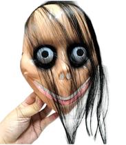 Máscara Boneca Momo Assustadora Terror P/halloween E Cosplay