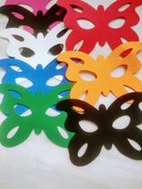 Mascara Borboleta 35 UNIDADES com elástico perfeito acabamento Mascara Borboleta 35 UNIDADES com elástico perfeito acabamento