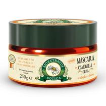 Máscara Botica Camomila Oliva Bio Extratus Força Cabelo Claro 250g Máscara Botica Camomila Oliva Bio Extratus Força Cabelo Claro 250g