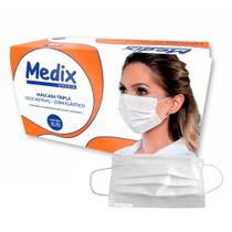 Máscara Branca Medix c/ 50