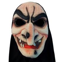 Máscara Bruxa Nariguda - Terror Halloween Festa Susto