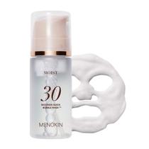 Máscara Bubble Serum MENOKIN - 95ml com Ácido Hialurônico - Efeito em 30 Segundos