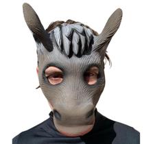 Máscara Burro Halloween Carnaval Fantasia Teatro Terror Assustador Dia das Bruxas Zumbi Cosplay Horror Monstro Excelente