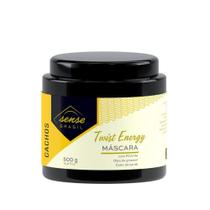 MÁSCARA CABELOS CACHEADOS TWIST ENERGY - SENSE BRASIL - 500g MÁSCARA CABELOS CACHEADOS TWIST ENERGY - SENSE BRASIL - 500g