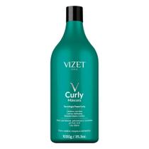 Máscara Cabelos Crespos e Cacheados Curly Vizet 900gr Máscara Cabelos Crespos e Cacheados Curly Vizet 900gr