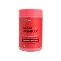 Máscara Cabelos Químicos Fattore 1kg pH 4,0 Reconstrução e Nutrição Profunda Máscara Cabelos Químicos Fattore 1kg pH 4,0 Reconstrução e Nutrição Profunda