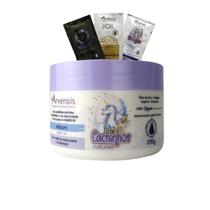 Máscara Cachinhos Naturais Infantil Ondulados E Cacheados Arvensis Criança Cabelo Cacheado 250g